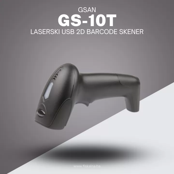 Laserski 2D barcode skener GS-T10
